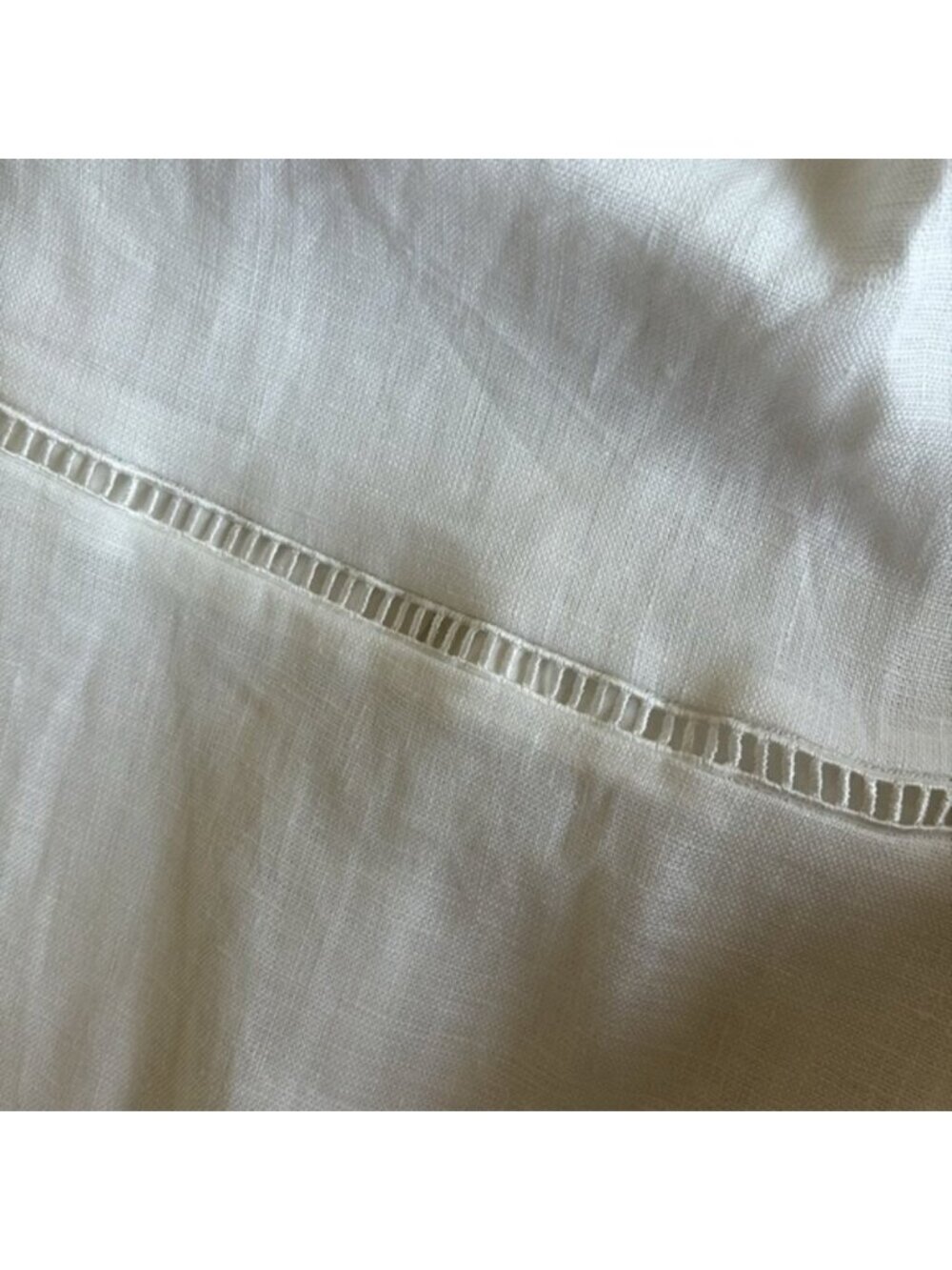 NEW Reformation Everett Linen Midi Dress White | US 4 UK 8 - Picture 15 of 16